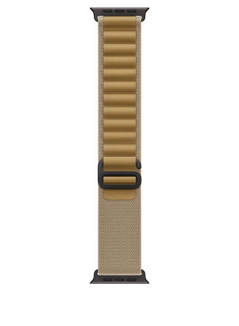 سوار حلقي رياضي ألبين بنمط محبوك من النايلون لساعة أبل الترا 1/2 49 مم 46 مم 45 مم 44 مم 42 مم سوار رياضي متوافق مع ساعة أي وتش أصدار 10 9 8 7 6 5 4 3 2 1 - Image 4